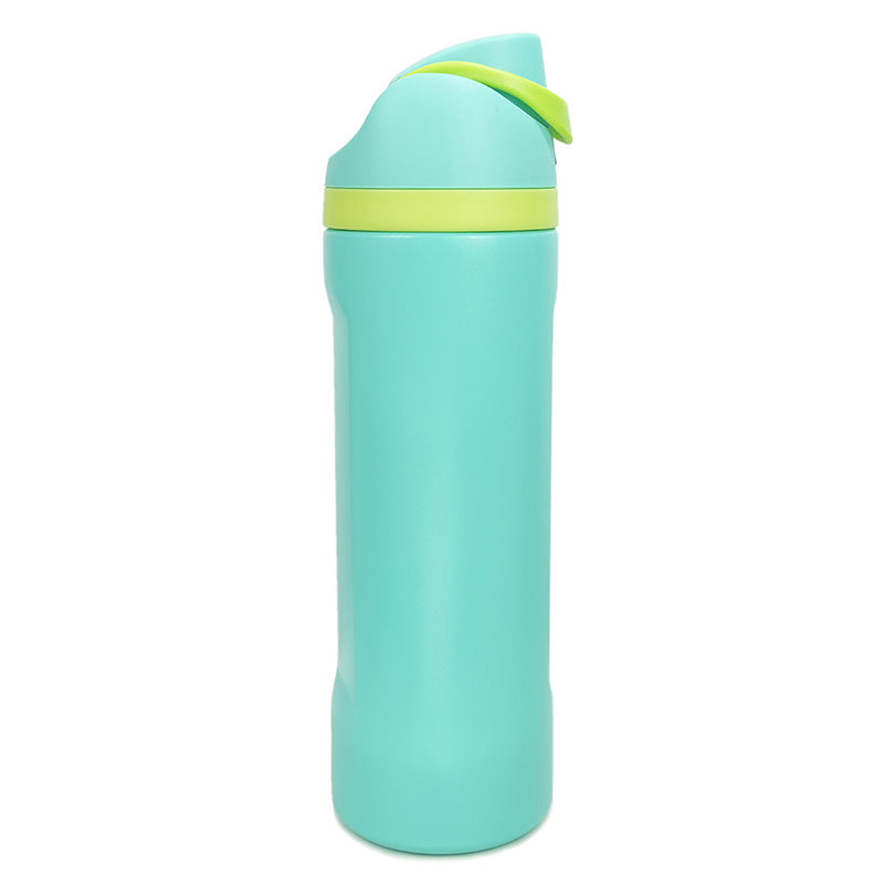19/24/32oz Straw Insulated Water Bottle Double-Layer 304 Stainless Steel Vacuum Thermal Mug - INEUMALL