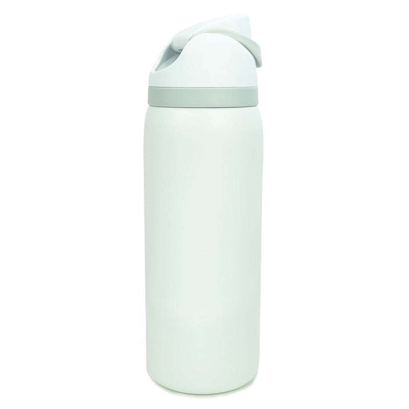 19/24/32oz Straw Insulated Water Bottle Double-Layer 304 Stainless Steel Vacuum Thermal Mug - INEUMALL