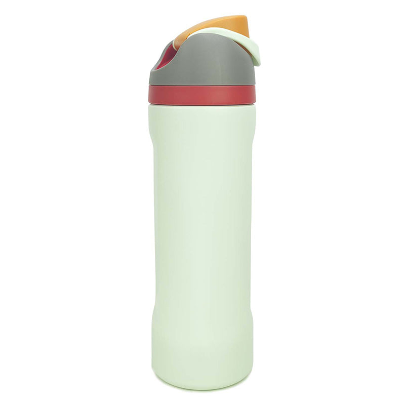 19/24/32oz Straw Insulated Water Bottle Double-Layer 304 Stainless Steel Vacuum Thermal Mug - INEUMALL