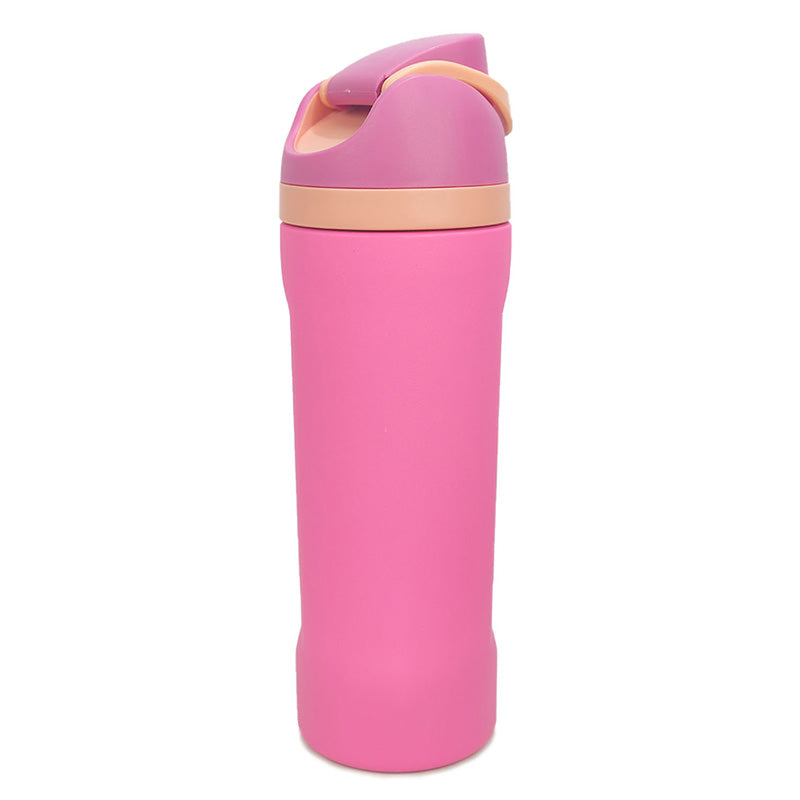 19/24/32oz Straw Insulated Water Bottle Double-Layer 304 Stainless Steel Vacuum Thermal Mug - INEUMALL